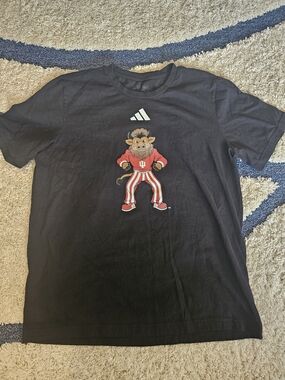 Indiana Hoosiers "Hoosier" Bison Adidas Shirt